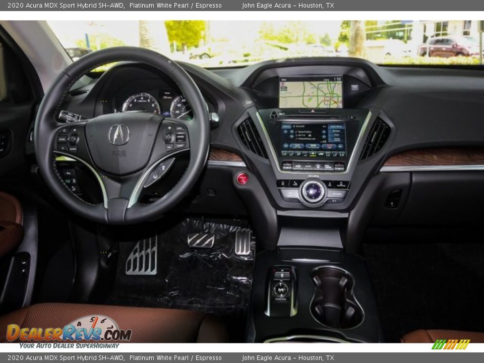 Dashboard of 2020 Acura MDX Sport Hybrid SH-AWD Photo #26