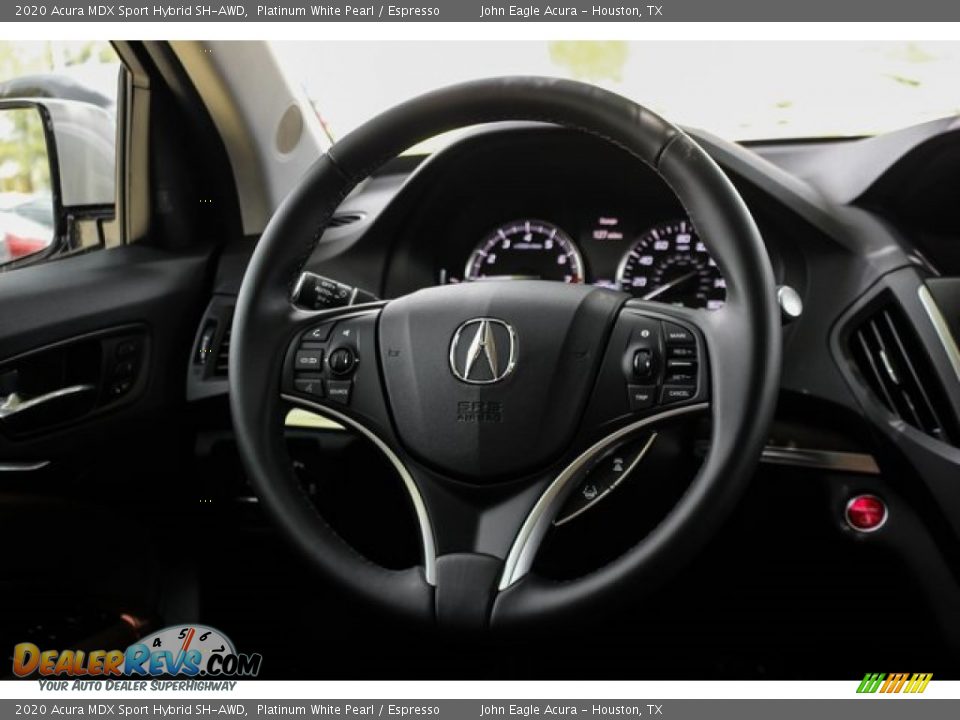 2020 Acura MDX Sport Hybrid SH-AWD Steering Wheel Photo #30