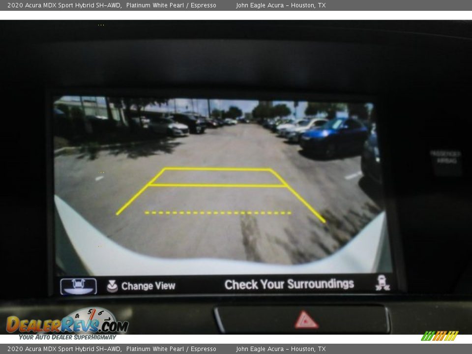 2020 Acura MDX Sport Hybrid SH-AWD Platinum White Pearl / Espresso Photo #32