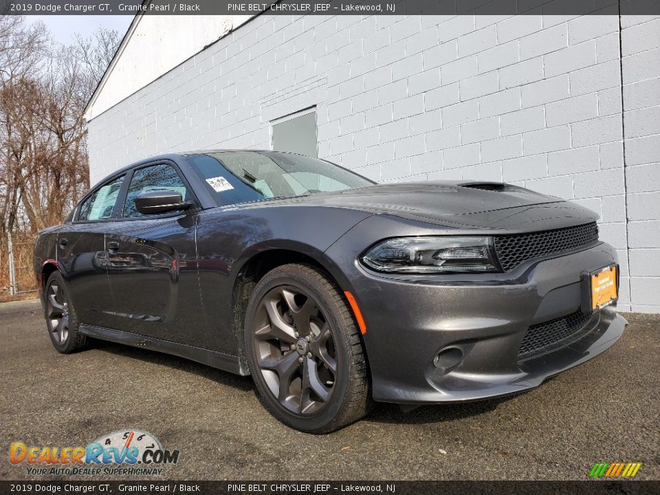 2019 Dodge Charger GT Granite Pearl / Black Photo #1