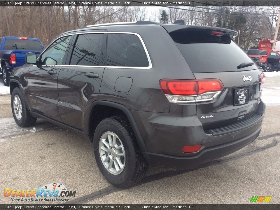 2020 Jeep Grand Cherokee Laredo E 4x4 Granite Crystal Metallic / Black Photo #7