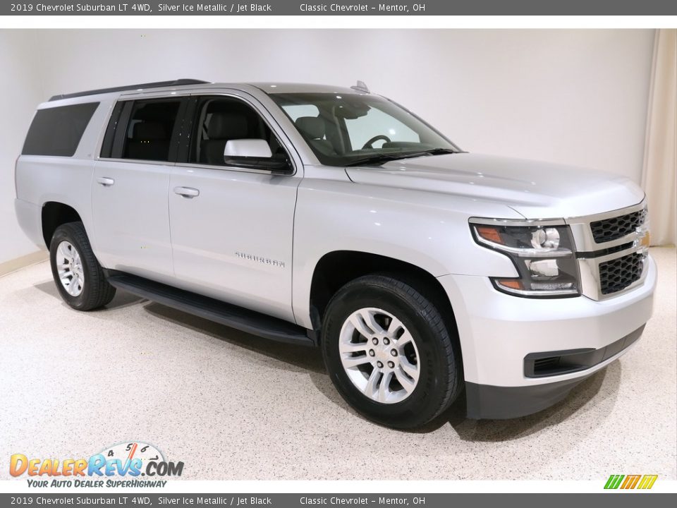 2019 Chevrolet Suburban LT 4WD Silver Ice Metallic / Jet Black Photo #1