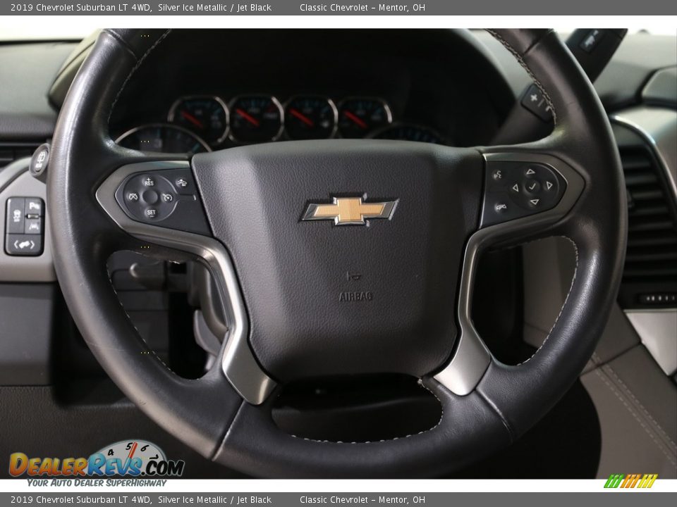 2019 Chevrolet Suburban LT 4WD Silver Ice Metallic / Jet Black Photo #7