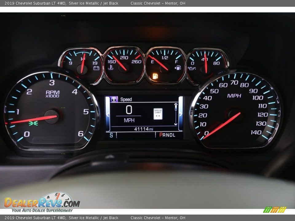 2019 Chevrolet Suburban LT 4WD Silver Ice Metallic / Jet Black Photo #8