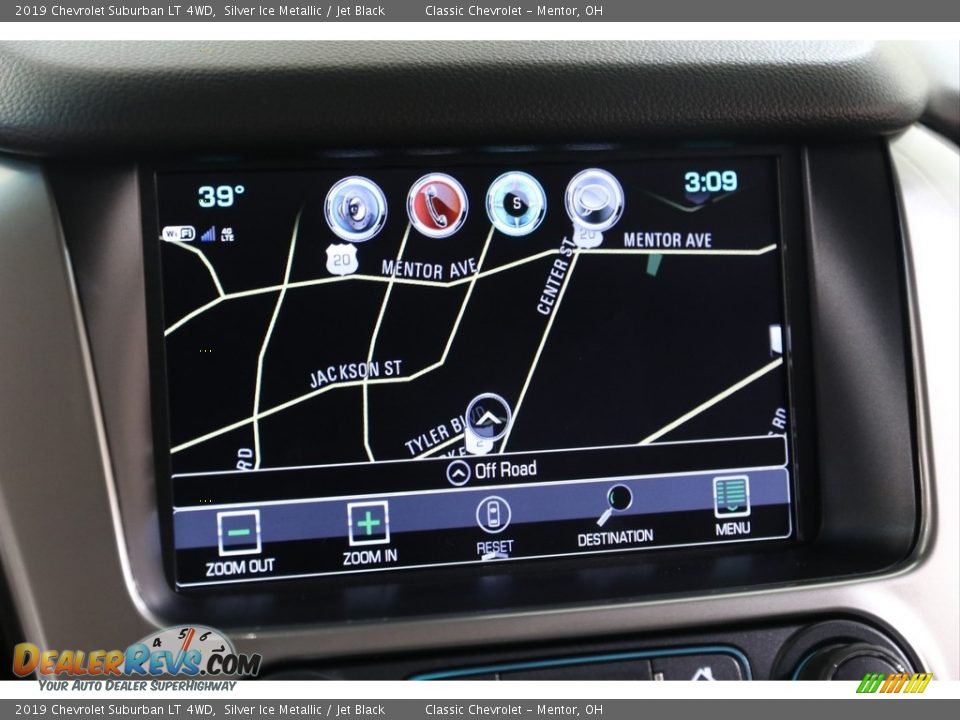 2019 Chevrolet Suburban LT 4WD Silver Ice Metallic / Jet Black Photo #11