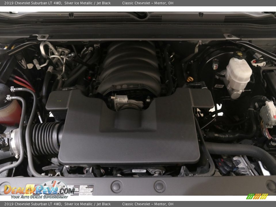 2019 Chevrolet Suburban LT 4WD Silver Ice Metallic / Jet Black Photo #23