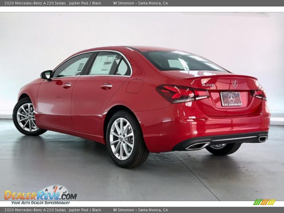 2020 Mercedes-Benz A 220 Sedan Jupiter Red / Black Photo #2