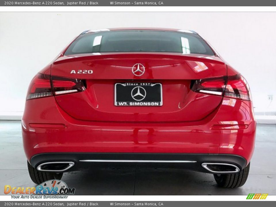 2020 Mercedes-Benz A 220 Sedan Jupiter Red / Black Photo #3