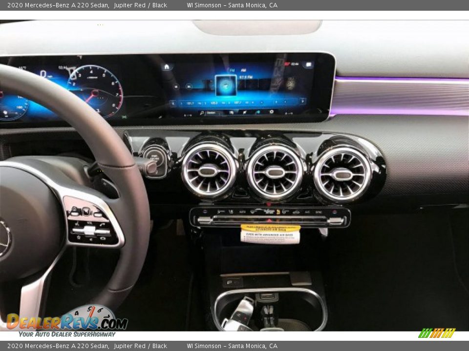 2020 Mercedes-Benz A 220 Sedan Jupiter Red / Black Photo #6