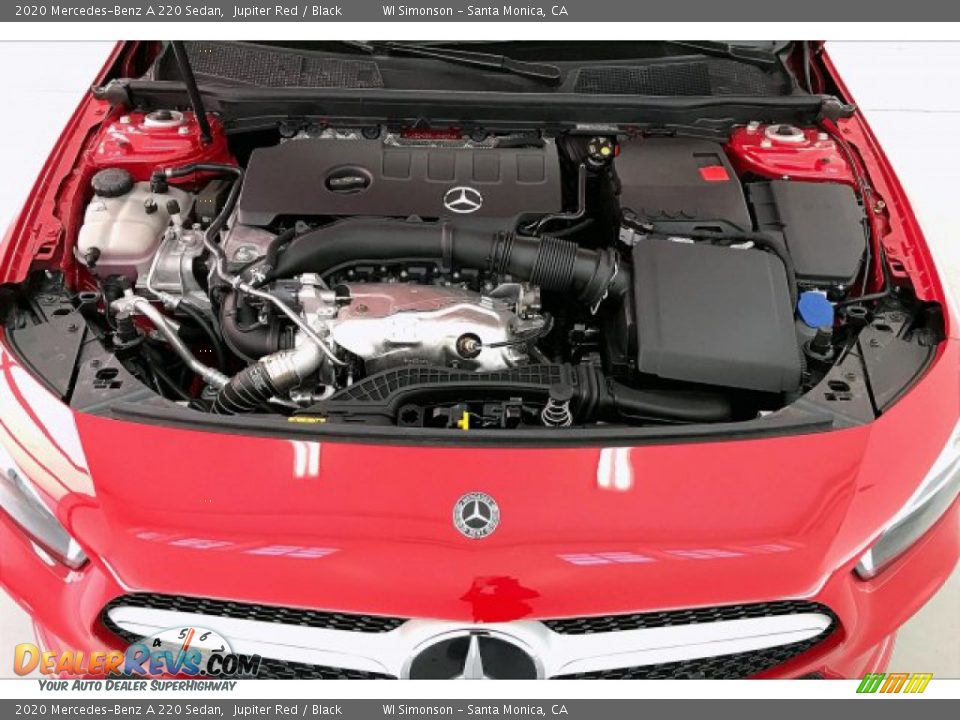 2020 Mercedes-Benz A 220 Sedan Jupiter Red / Black Photo #8