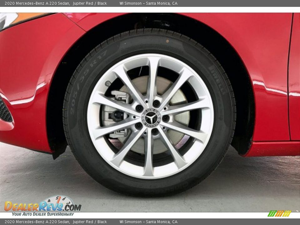 2020 Mercedes-Benz A 220 Sedan Jupiter Red / Black Photo #9