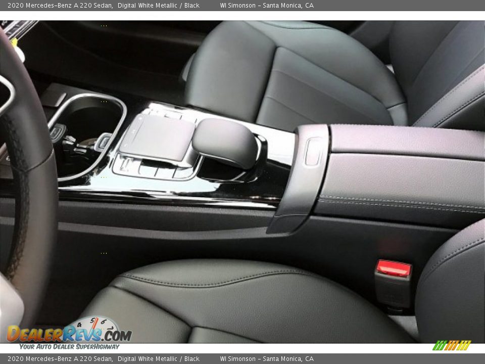 2020 Mercedes-Benz A 220 Sedan Digital White Metallic / Black Photo #7