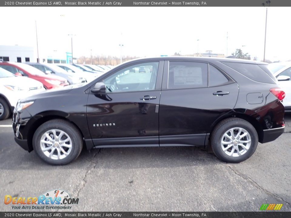 2020 Chevrolet Equinox LS AWD Mosaic Black Metallic / Ash Gray Photo #2