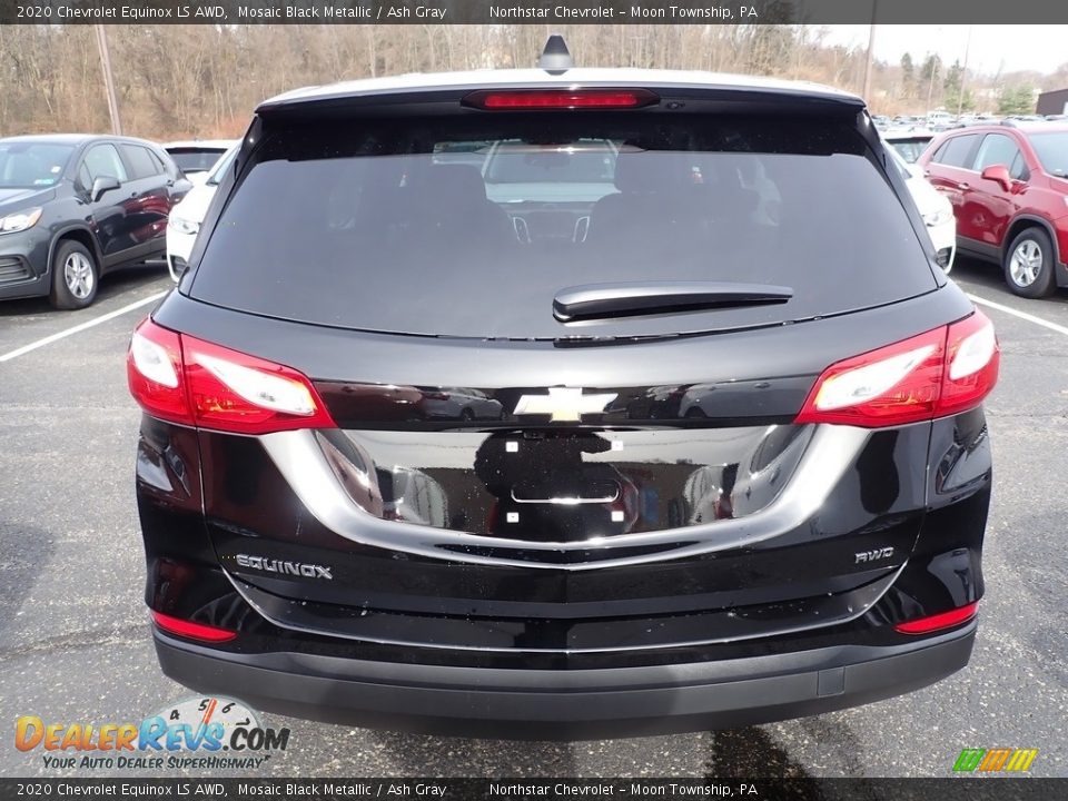 2020 Chevrolet Equinox LS AWD Mosaic Black Metallic / Ash Gray Photo #4