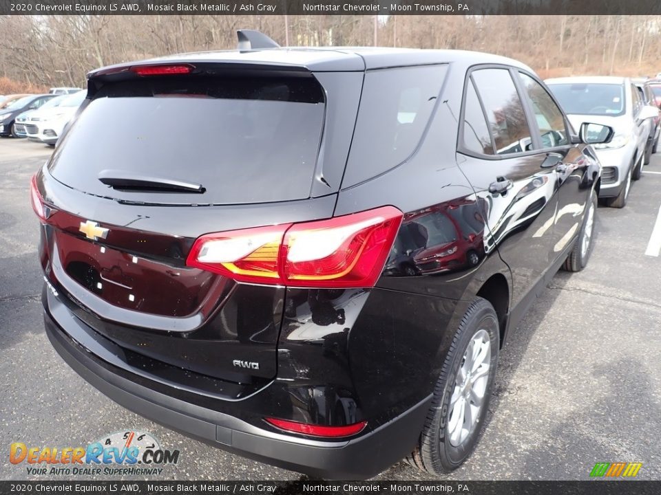 2020 Chevrolet Equinox LS AWD Mosaic Black Metallic / Ash Gray Photo #5