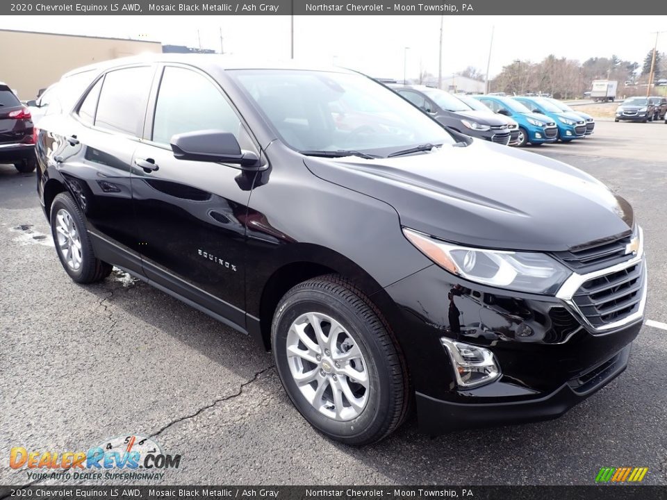 2020 Chevrolet Equinox LS AWD Mosaic Black Metallic / Ash Gray Photo #7