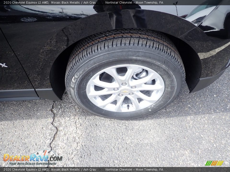 2020 Chevrolet Equinox LS AWD Mosaic Black Metallic / Ash Gray Photo #8