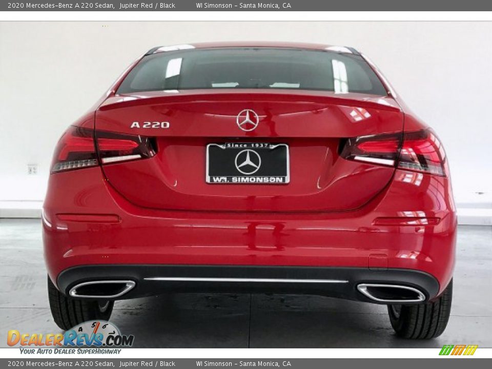 2020 Mercedes-Benz A 220 Sedan Jupiter Red / Black Photo #3