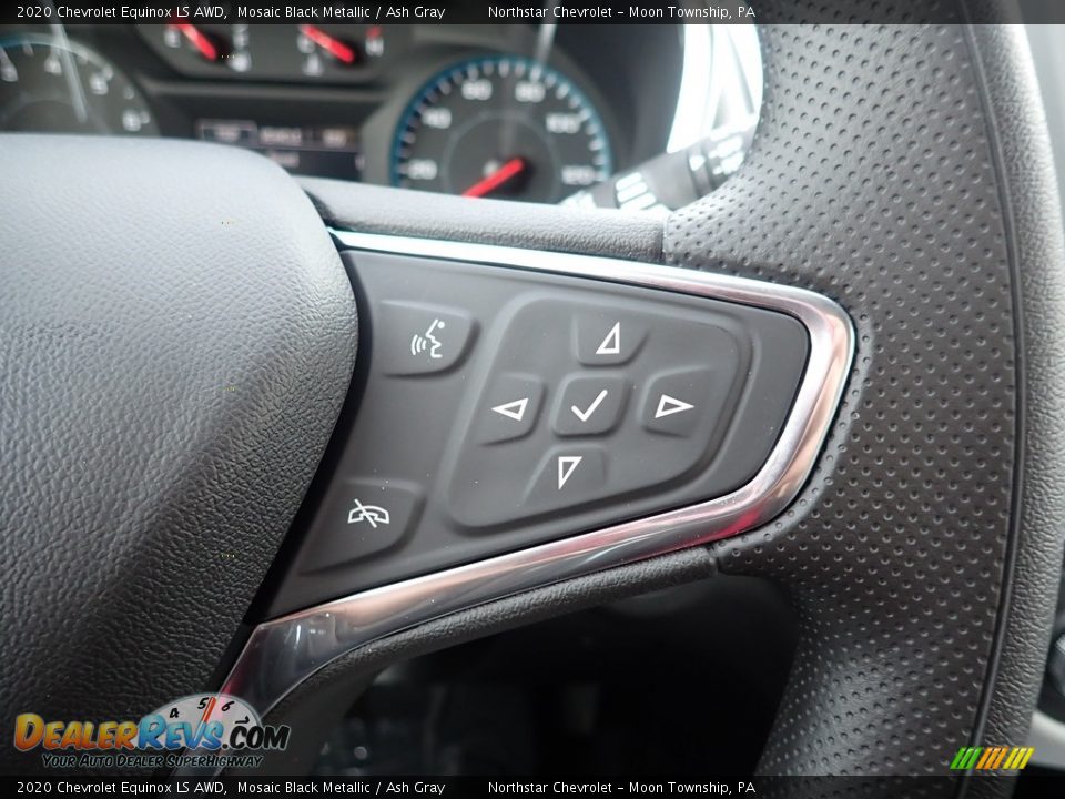 2020 Chevrolet Equinox LS AWD Mosaic Black Metallic / Ash Gray Photo #18