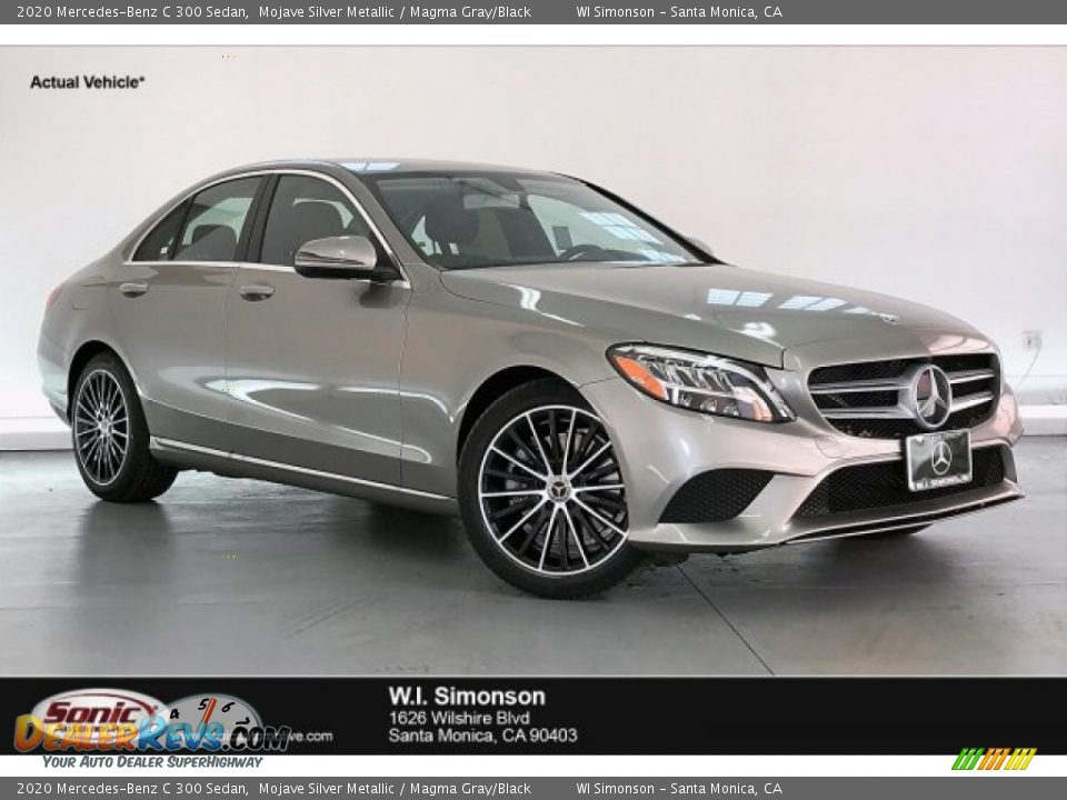 2020 Mercedes-Benz C 300 Sedan Mojave Silver Metallic / Magma Gray/Black Photo #1