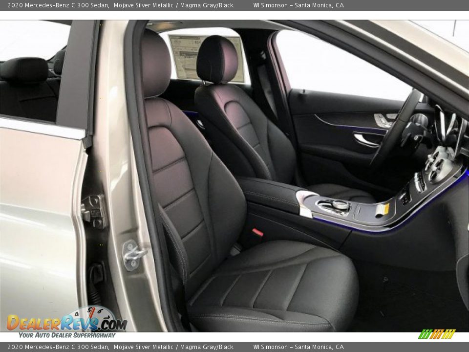 2020 Mercedes-Benz C 300 Sedan Mojave Silver Metallic / Magma Gray/Black Photo #5