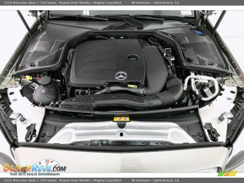 2020 Mercedes-Benz C 300 Sedan Mojave Silver Metallic / Magma Gray/Black Photo #8