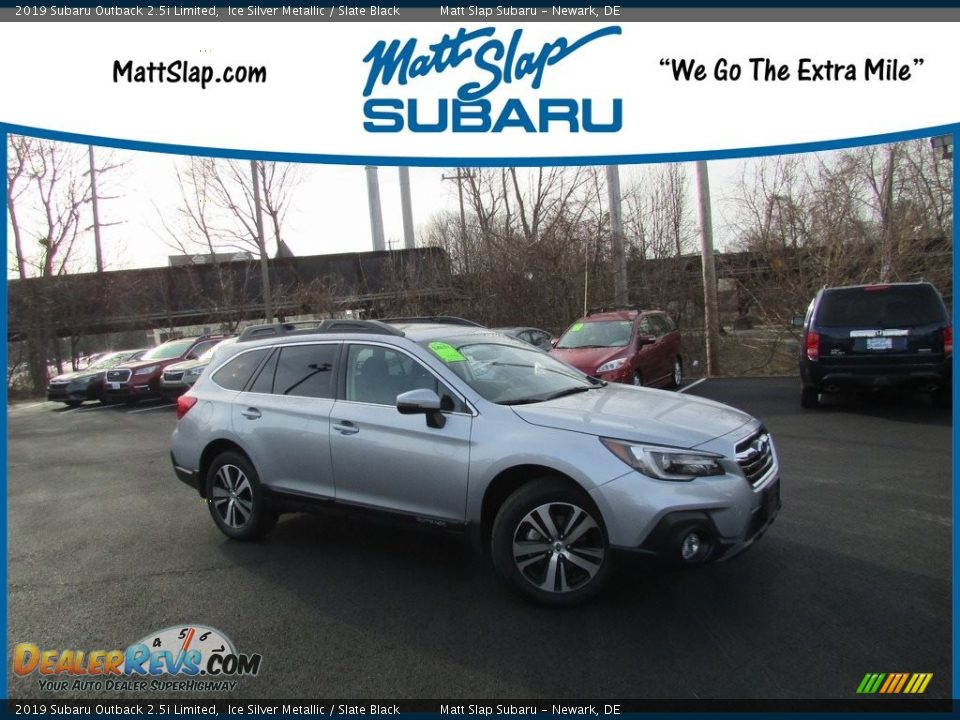 2019 Subaru Outback 2.5i Limited Ice Silver Metallic / Slate Black Photo #1
