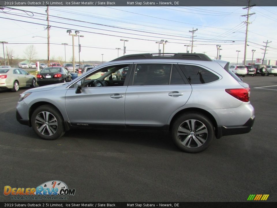 2019 Subaru Outback 2.5i Limited Ice Silver Metallic / Slate Black Photo #9