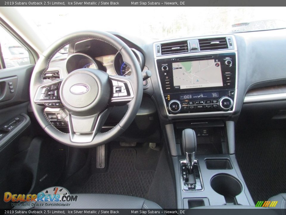 2019 Subaru Outback 2.5i Limited Ice Silver Metallic / Slate Black Photo #10