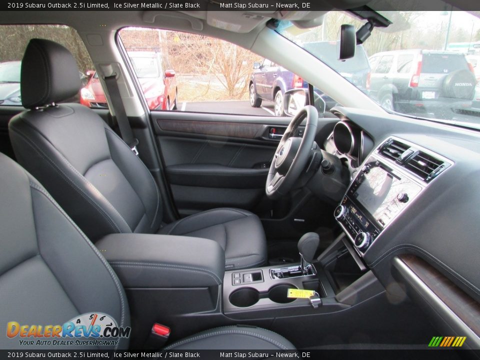 2019 Subaru Outback 2.5i Limited Ice Silver Metallic / Slate Black Photo #17