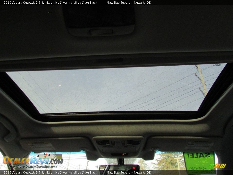 2019 Subaru Outback 2.5i Limited Ice Silver Metallic / Slate Black Photo #21