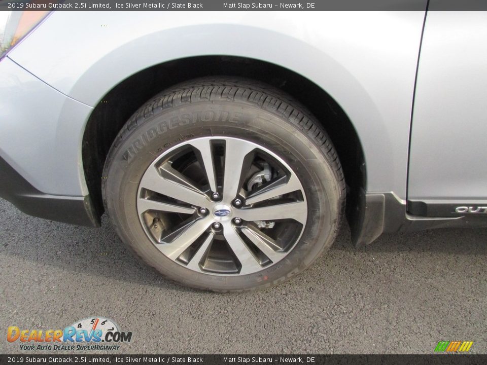 2019 Subaru Outback 2.5i Limited Ice Silver Metallic / Slate Black Photo #23