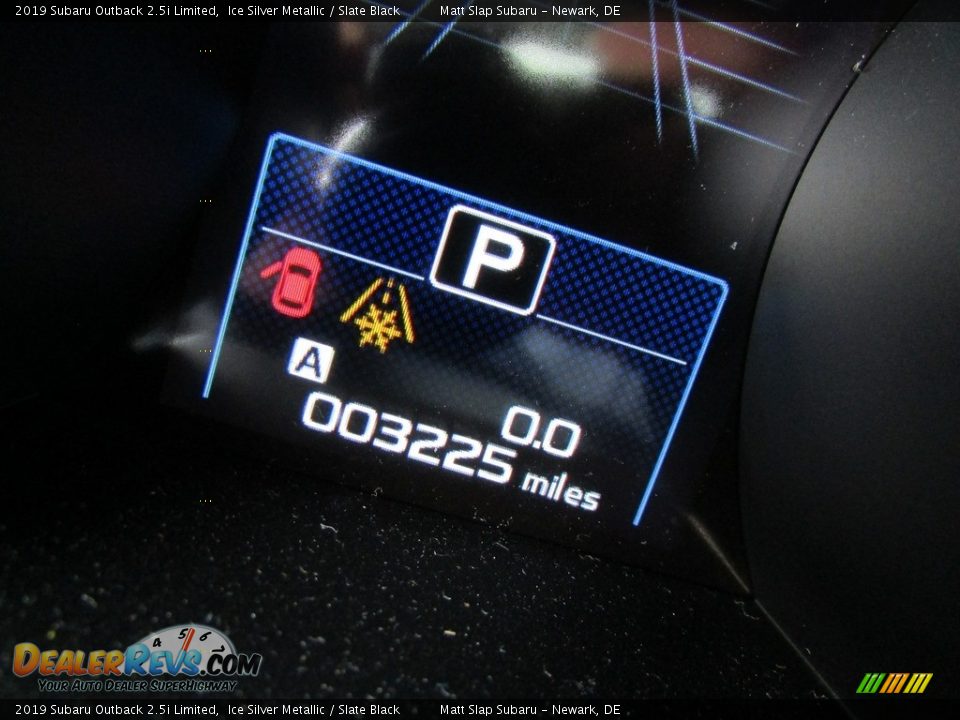 2019 Subaru Outback 2.5i Limited Ice Silver Metallic / Slate Black Photo #29