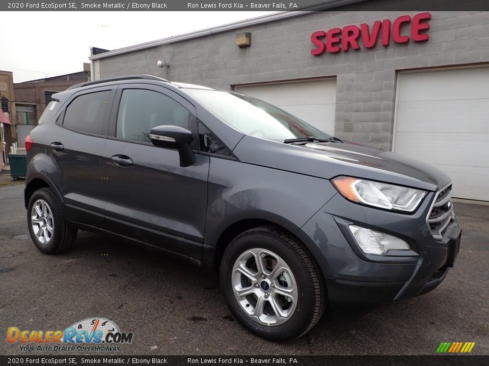Smoke Metallic 2020 Ford EcoSport SE Photo #9