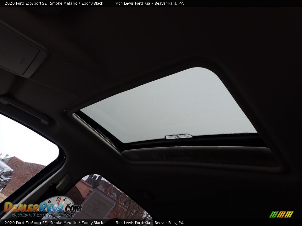 2020 Ford EcoSport SE Smoke Metallic / Ebony Black Photo #11
