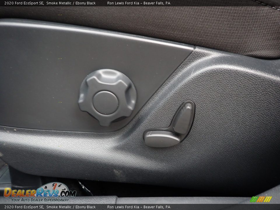 2020 Ford EcoSport SE Smoke Metallic / Ebony Black Photo #12