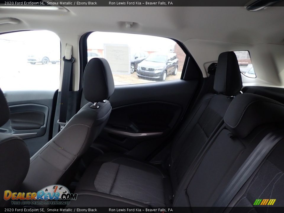 2020 Ford EcoSport SE Smoke Metallic / Ebony Black Photo #15