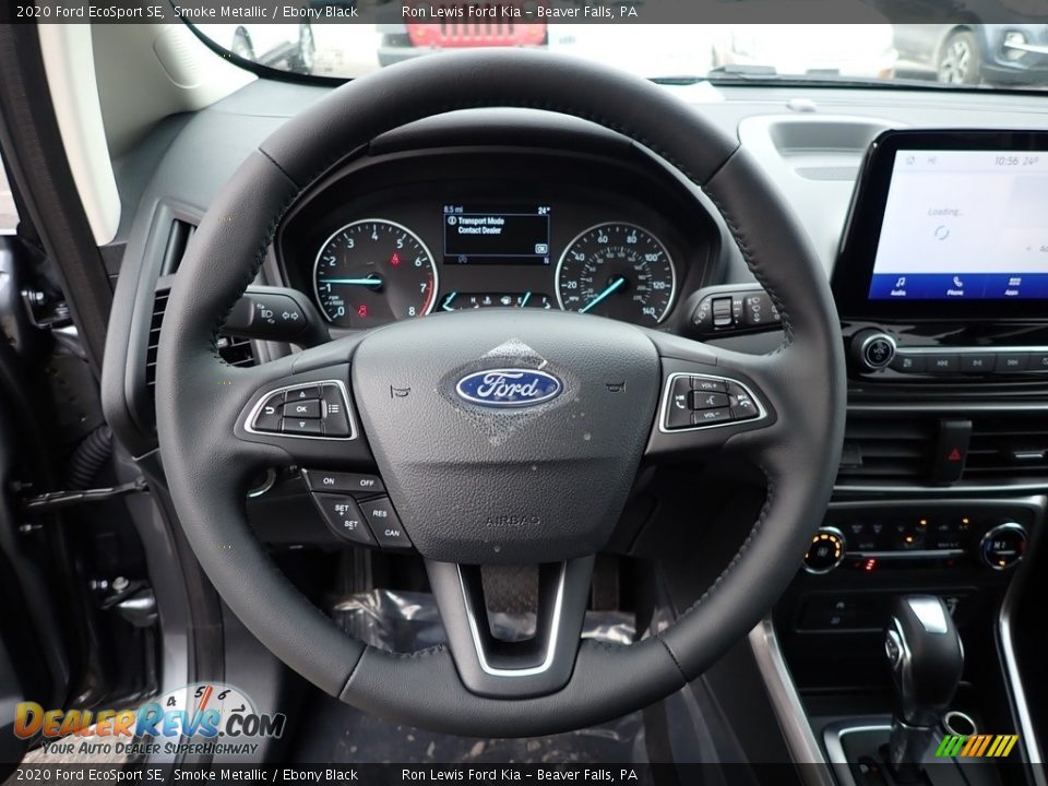 2020 Ford EcoSport SE Steering Wheel Photo #18