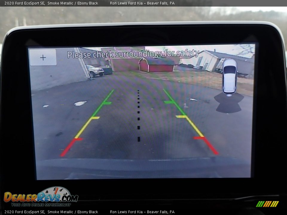 2020 Ford EcoSport SE Smoke Metallic / Ebony Black Photo #19