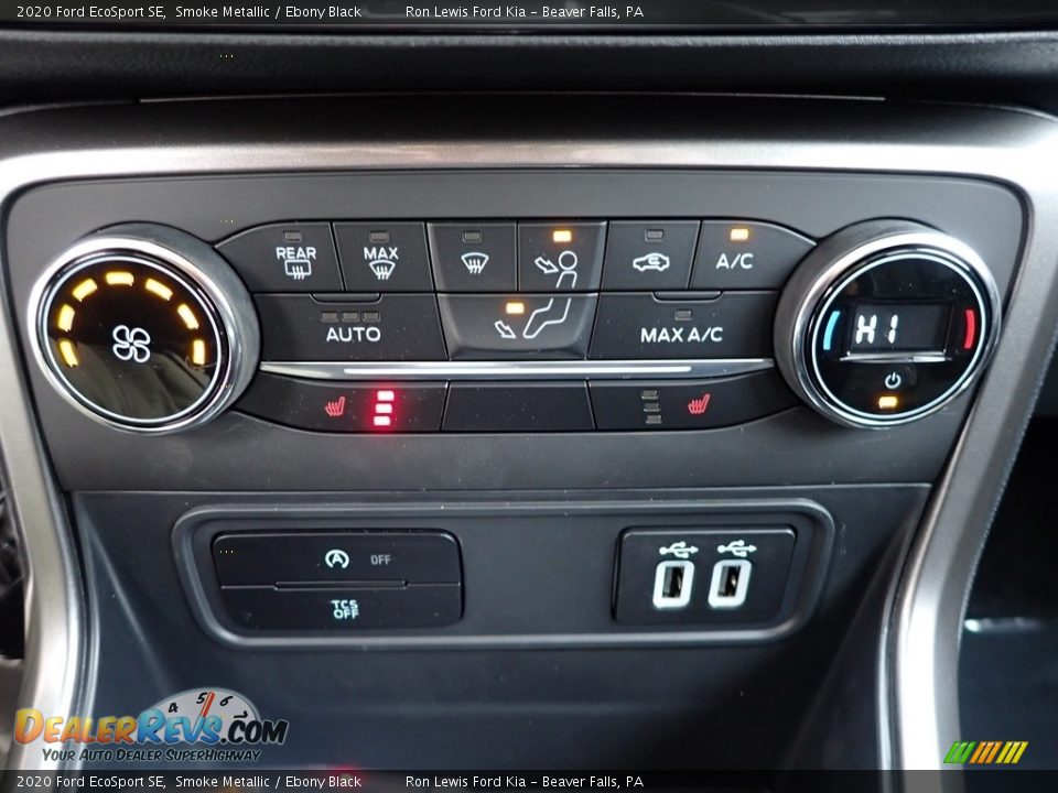 Controls of 2020 Ford EcoSport SE Photo #20