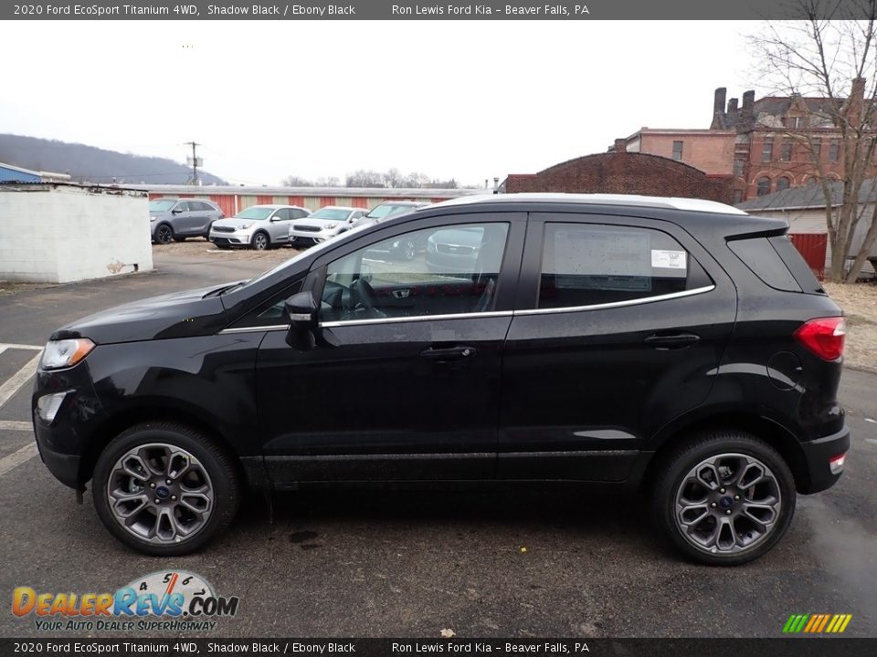 Shadow Black 2020 Ford EcoSport Titanium 4WD Photo #6