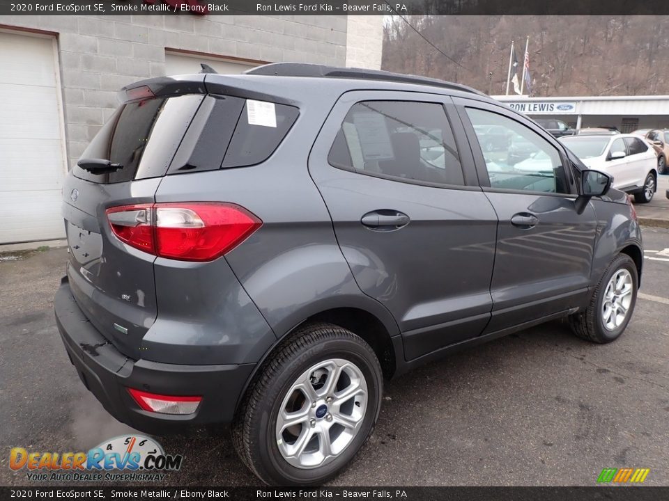2020 Ford EcoSport SE Smoke Metallic / Ebony Black Photo #2