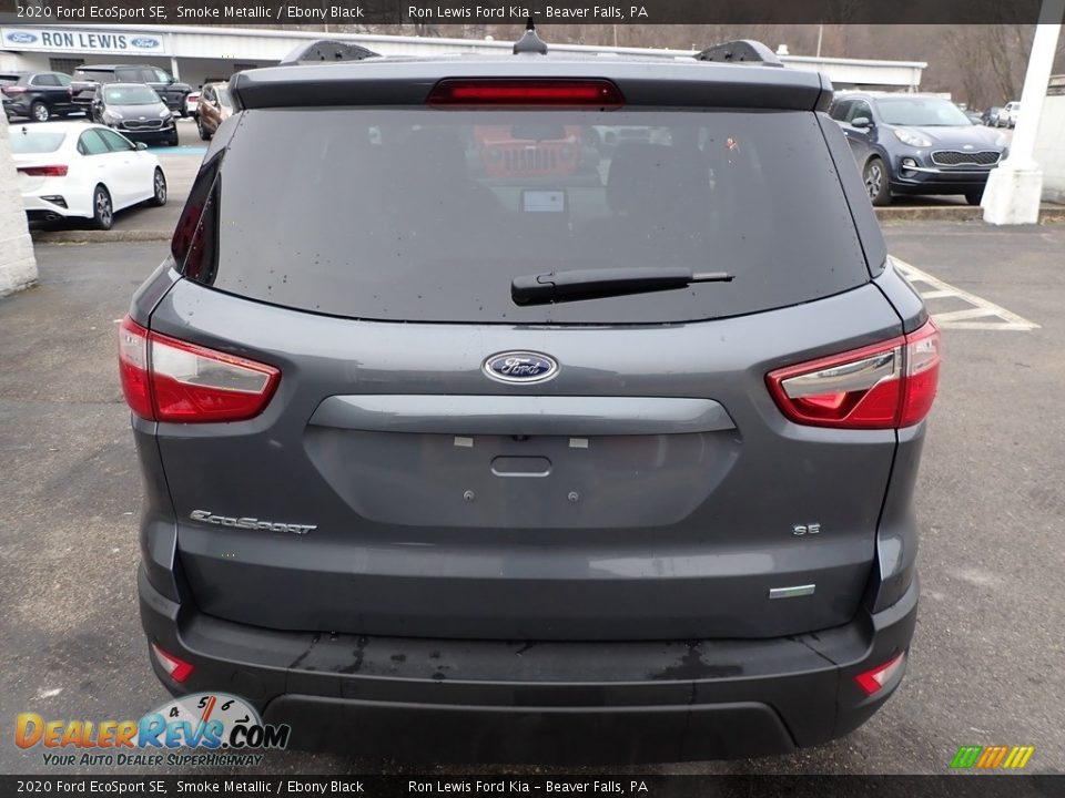 2020 Ford EcoSport SE Smoke Metallic / Ebony Black Photo #4