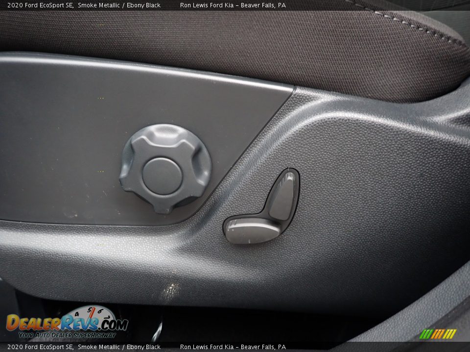 2020 Ford EcoSport SE Smoke Metallic / Ebony Black Photo #12