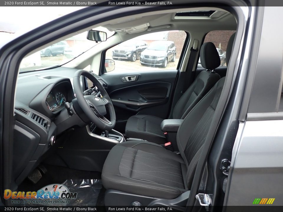 2020 Ford EcoSport SE Smoke Metallic / Ebony Black Photo #14