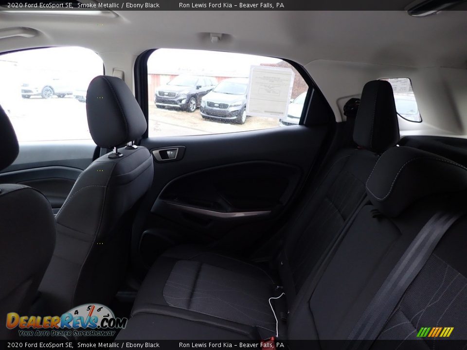 2020 Ford EcoSport SE Smoke Metallic / Ebony Black Photo #15
