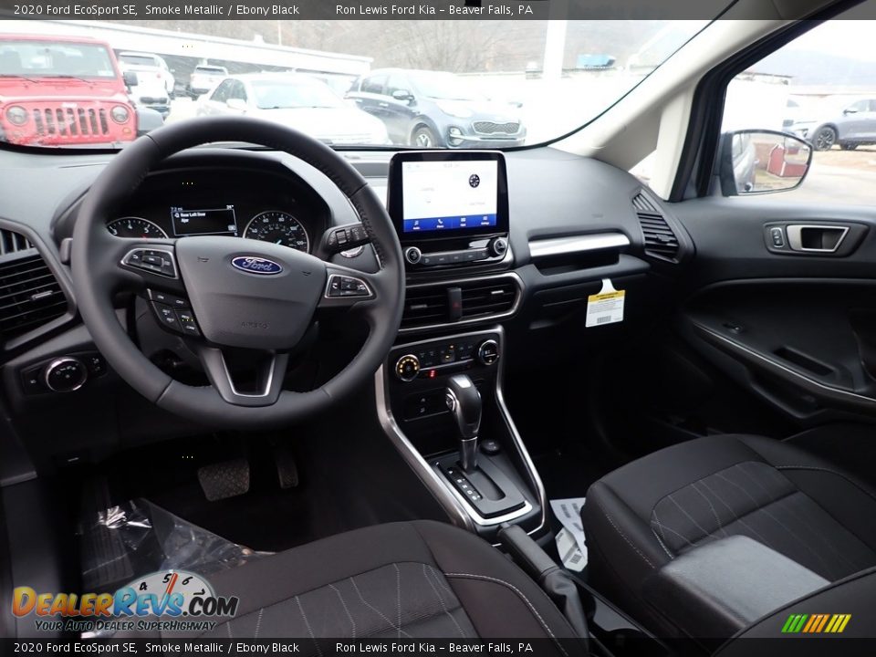 2020 Ford EcoSport SE Smoke Metallic / Ebony Black Photo #16