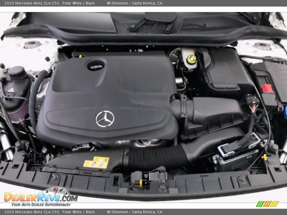 2020 Mercedes-Benz GLA 250 Polar White / Black Photo #8
