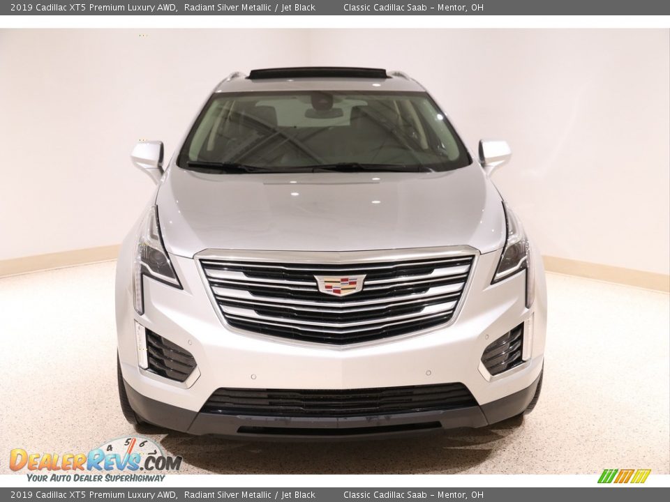 2019 Cadillac XT5 Premium Luxury AWD Radiant Silver Metallic / Jet Black Photo #2
