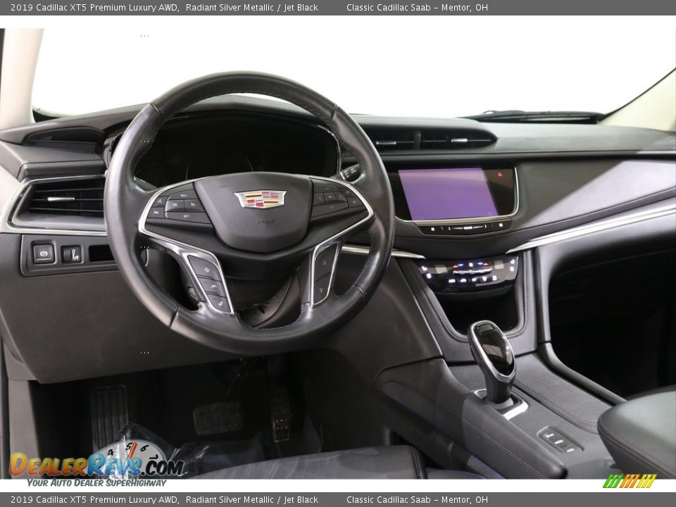 2019 Cadillac XT5 Premium Luxury AWD Radiant Silver Metallic / Jet Black Photo #6